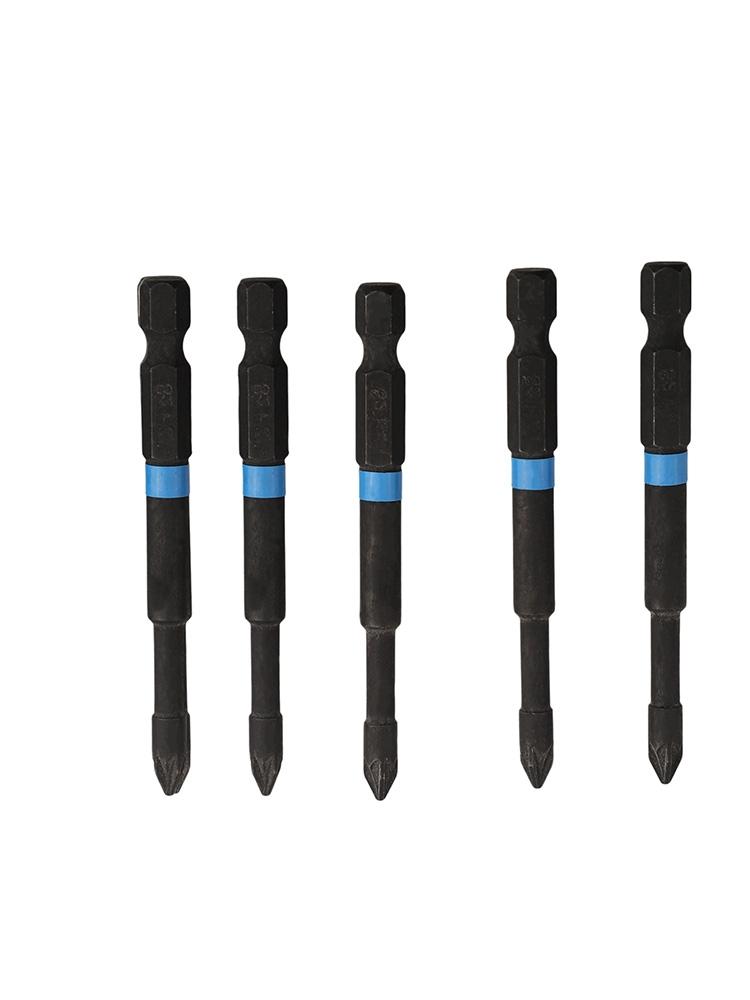 PZ1 PZ2 PZ3 Schraubendreher-Bits-Set 1/4 Zoll Sechskantschaft Magnetische Spitze 75 mm Länge