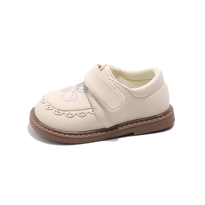 

Elegant New Girls Embroidered Flats Spring Autumn Sweet Kids Causal Leather Shoes Fashion Flower Children s Wedding Party Shoes 25