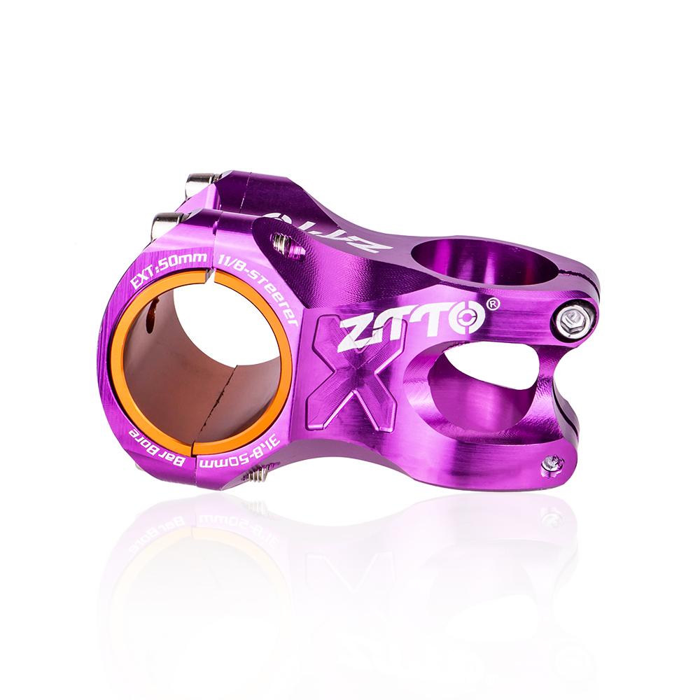ZTTO MTB High-Strength Lightweight Bicycle Stem CNC Aluminum Alloy 0 Degree Rise DH AM Enduro For 35mm / 31.8mm Bike Handlebar
