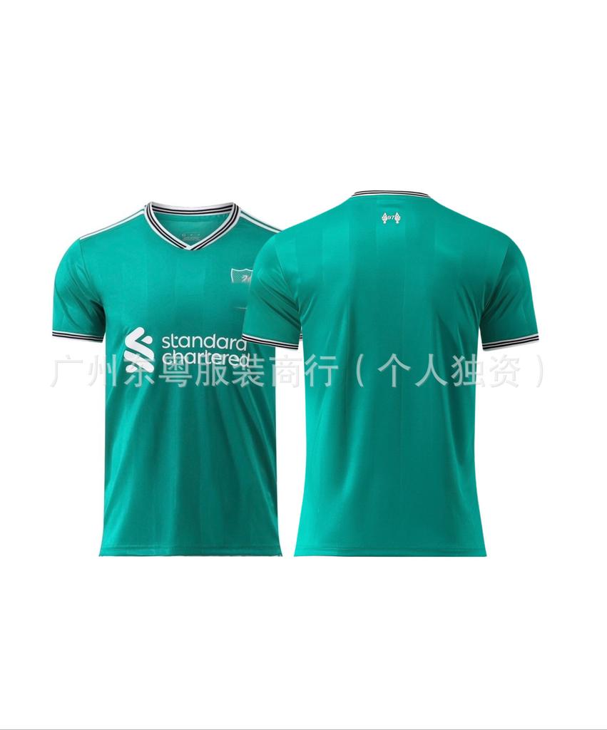 New Real Madrid Mbappe Liv Barcelona Man into Miami Jersey Adult Football Suit Club Short Sleeve Shirt