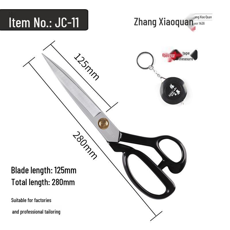 Genuine Zhang Xiaoquan 8/10 Inch Durable Tailor Shears for Fabric Cutting and Sewing