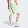 Adidas Originals Adicolor 3-Stripes Elastic Waist Straight Cut Casual Shorts Men Bottoms Green IR8013
