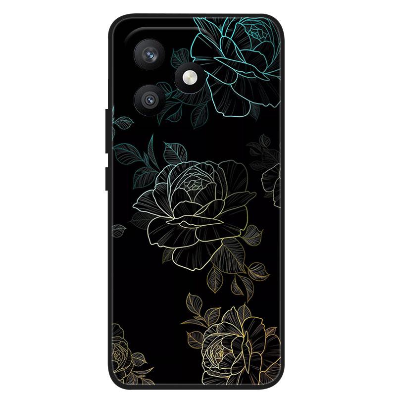 For Honor X8D Case Fashion Animal Painted Silicone Phone Back Cover For Honor X8d 4G 2026 Cases Soft TPU Shockproof Bumper Funda