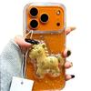 3D Drip Glue Phone Case for Apple 17PROMAX Fashion Protection Case with Ins Wind Drip Glue Hard Shell