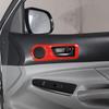 PIUGILH Fit for Toyot*a Tacom*a 2005-2015 Inner Door Handle Frame, ABS Door Inner Grab Handle Trim Cover Sticker, Car Interior Decoration