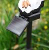 Solar-Powered LED Owl Garden Lamp - Resin Animal Yard Decor
