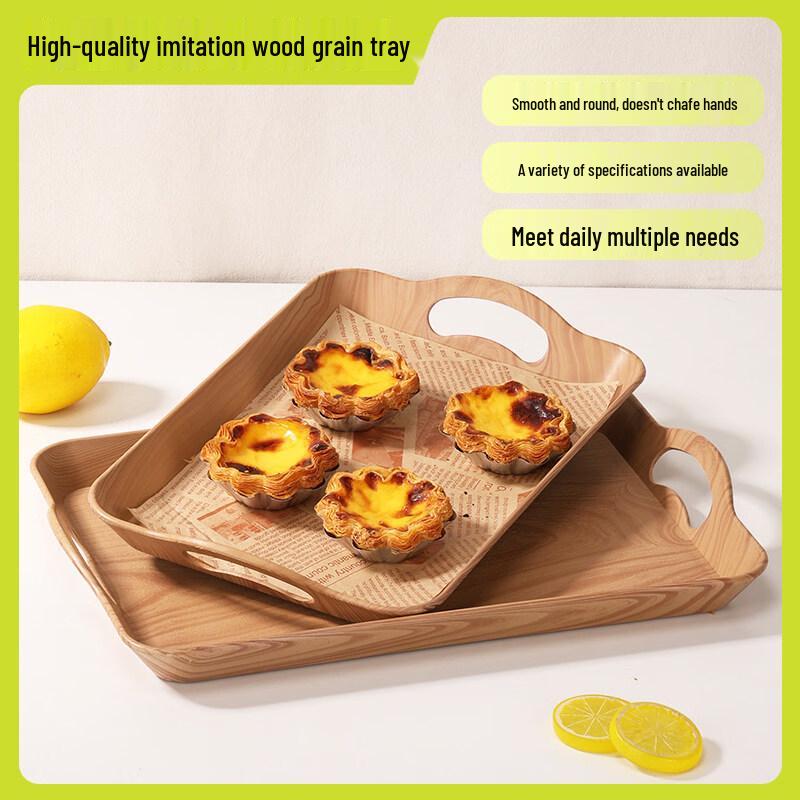 Rectangular Plastic Serving Tray