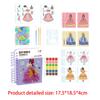 DIY Princess Dress Up Activity Book for Making Clothes Art Fashion Sticker Girls Toys