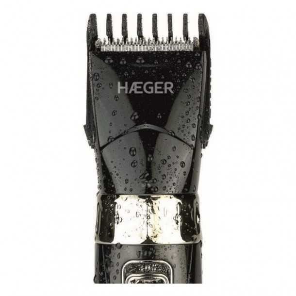 Rasoir Électrique - Haeger - Precision II - Rechargeable - Tête Lavable - Noir