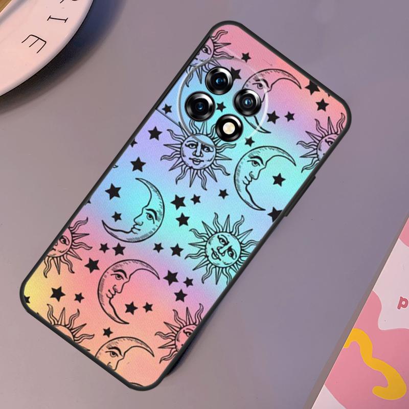 Sun Moons Star Signs Celestial Case For OnePlus 12R 10T 10R 9RT 9 10 Pro OnePlus 12 11 Nord 3 2T CE 2 Lite N20 N10 Cover