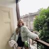 Women's Faux Fur Jacket Contrast Trim Button Front Warm Winter Coat