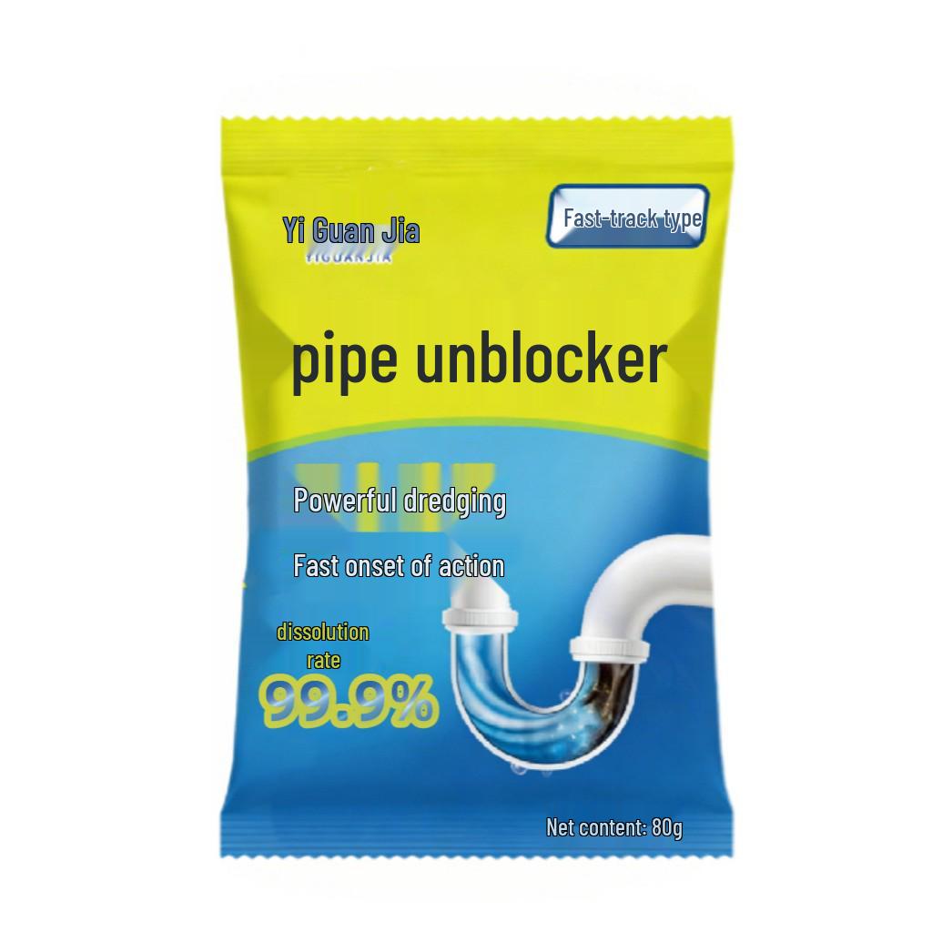 Household Drain Unclogger & Deodorant for Toilets, Kitchens, and Bathrooms