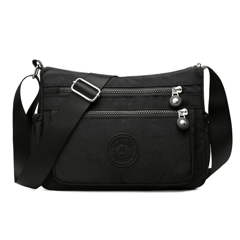 Torba dla matki z tkaniny Oxford o dużej pojemności, modna prosta torba na ramię, mała kwadratowa torba Crossbody