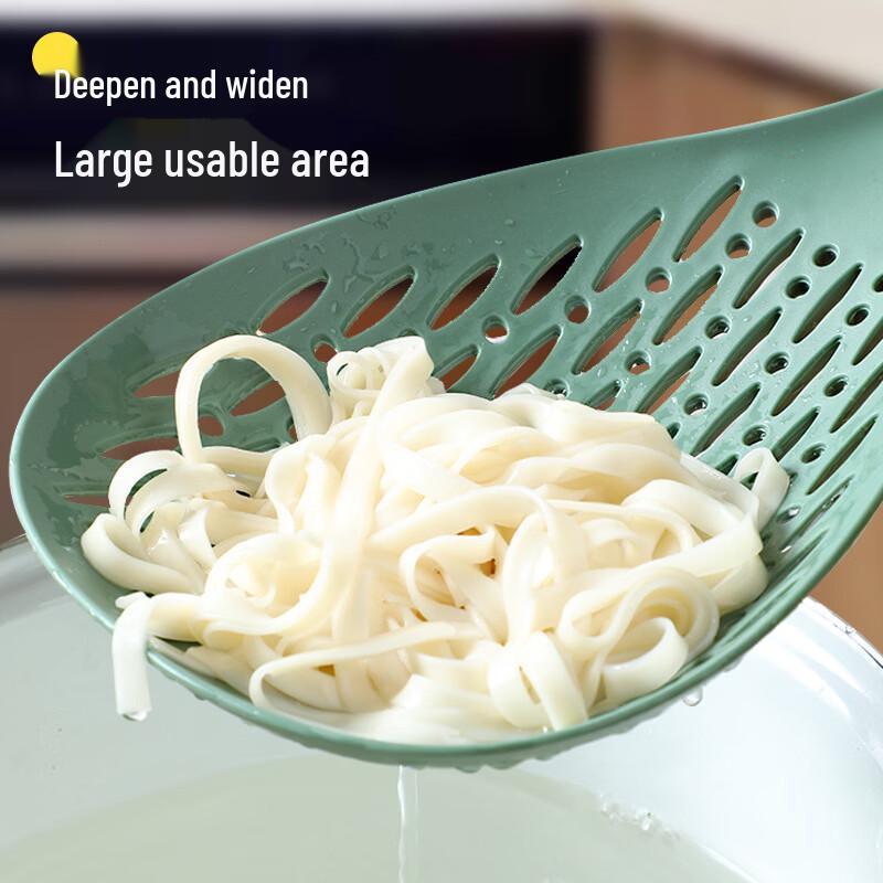 Long Handle Heat-Resistant Plastic Kitchen Colander