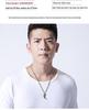 S925 Sterling Silver Personalized Wolf Tooth Pendant Necklace - Unisex Retro Design