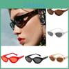 Klassische Leichte Ovale Sonnenbrille Für Männer Und Frauen Im 60er Jahre Stil
