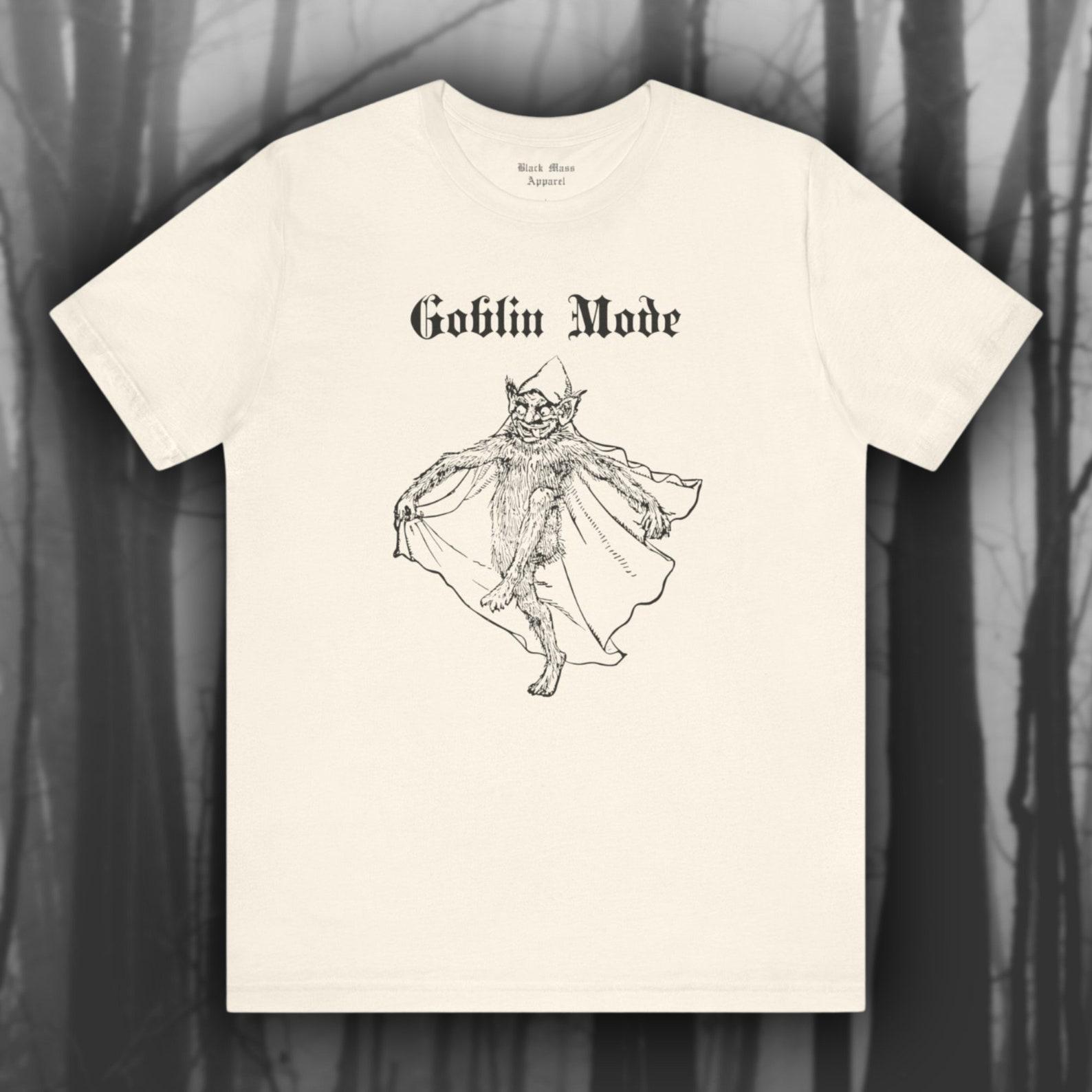 Goblin Mode, Weird Medieval Shirt, Goblincore T-Shirt, Funny Vintage T-Shirt, Sarcastic Trendy Unisex Jersey Short Sleeve Tee 2XL