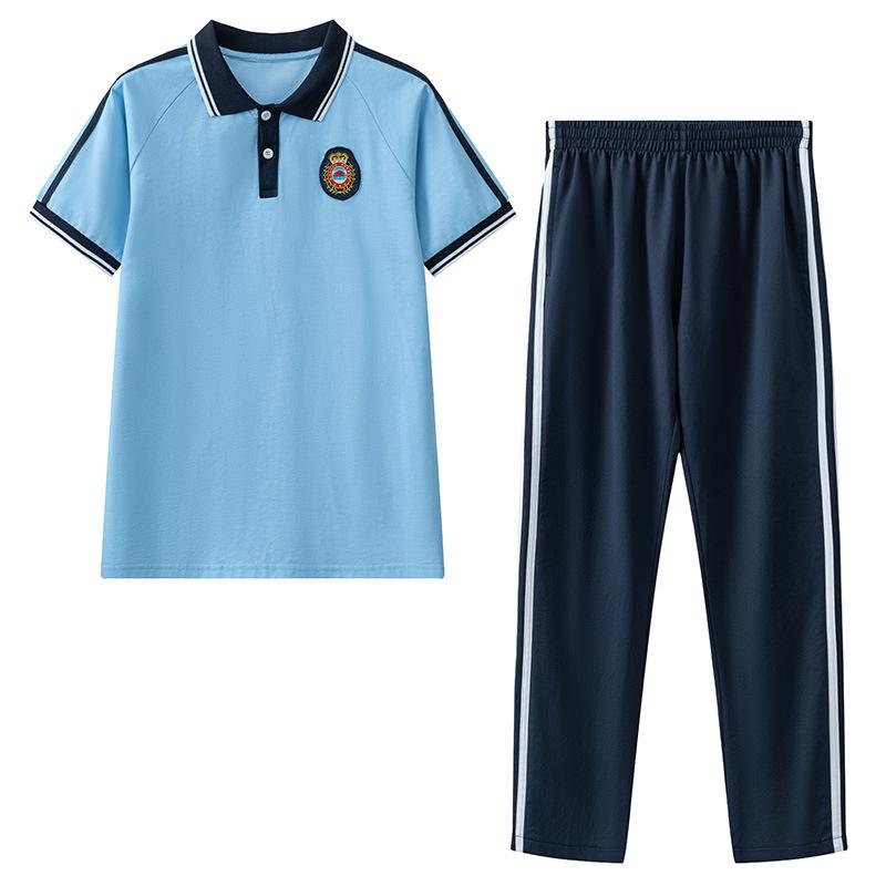 

Летний спортивный комплект: Унисекс Повседневный Комплект с Коротким Рукавом и Длинными Штанами для Бега и Школы 4X-Small