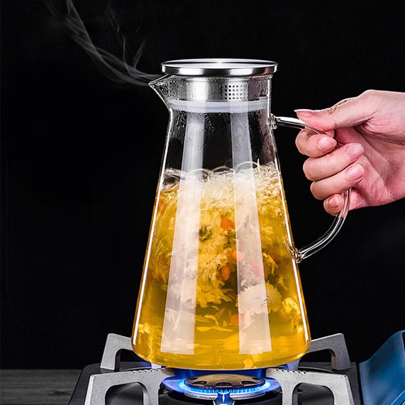 High-Temperature Resistant Glass Water Pitcher