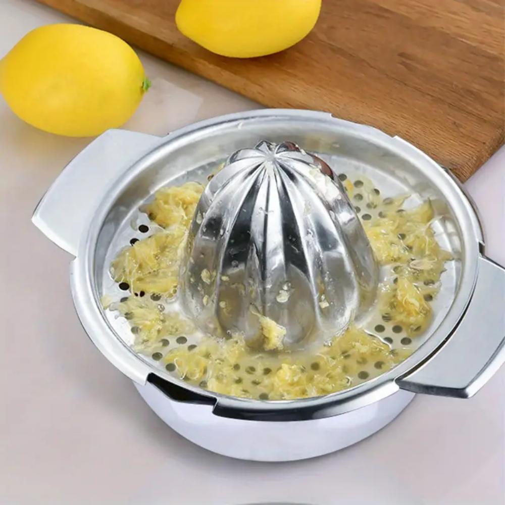 Mini Stainless Steel Manual Lemon Juicer, Orange Extruder, Fruit Press, Household Juicer, Suitable for a Variety of Citrus Fruit