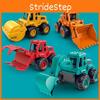 Baby Engineering Car Toy Movable Parts Inertial Drive Early Development Play
