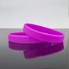 Braccialetto in Silicone Luminoso - Colore Unico, Senza Scritte, per Bambini e Adulti