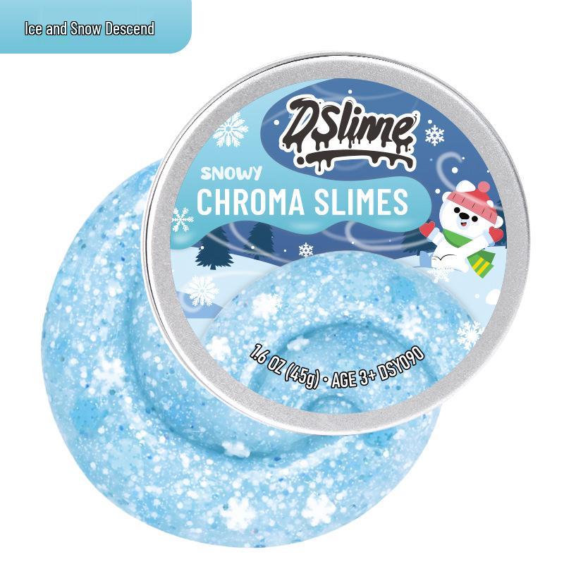 Safe Non-Toxic Liquid Glass Slime: Cross-Border Bouncing Putty for Kids