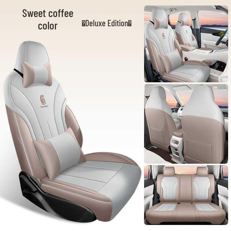 Suitable for 25 Star Wish models: Youth Dream Freedom Exploration Four Seasons Leather Seat Covers for Five-Seater Vehicles.