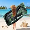 Fendt Benutzerdefinierter Name Text Strandtuch, Weiches Saugfähiges Handtuch Strand Pool Reise Persönliches Geschenk