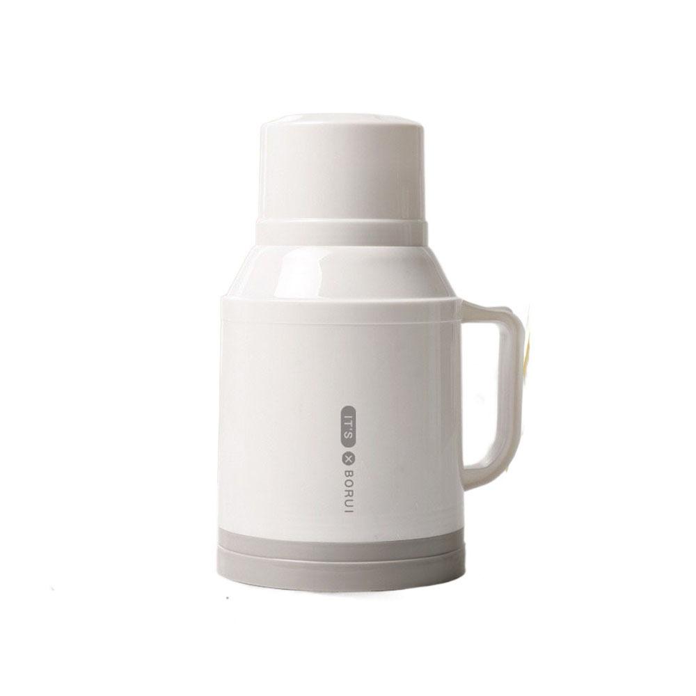 1L/1.6L Glass Liner Insulated Warming Kettle Large Capacity Thermos Pot  Hot  Water