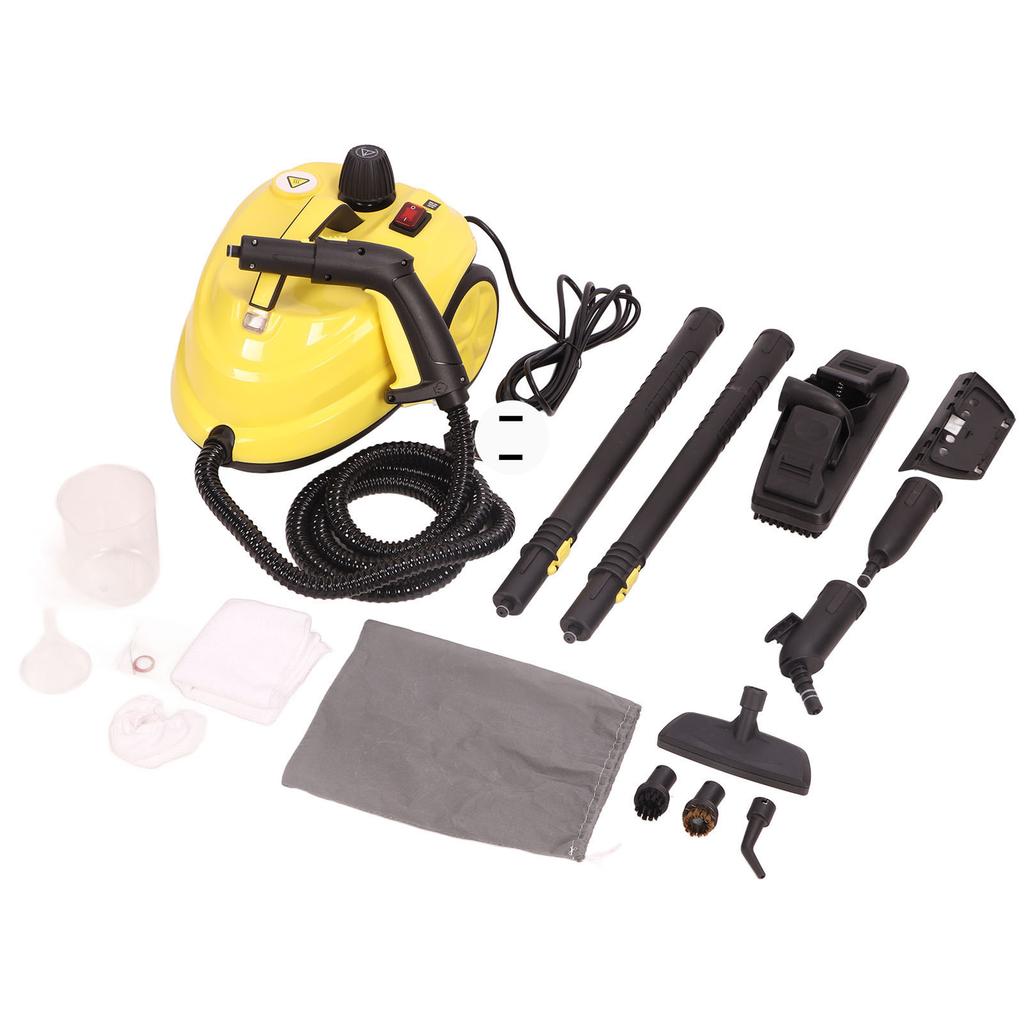 2000W Steam Cleaner Set High Temperature High Pressure Electric Steam Cleaning Machine 2L Capacity US Plug 110‑120V