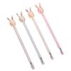 1 Piece Stationery Cute Crystal Rabbit Gel Pen School Office Kawaii Supplies Creative Gift Pens