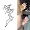 Innovative No Piercing Mechanical Ear Hangers Party Accessory Ear Clip Cuff Earrings Suitable for Various Occasions