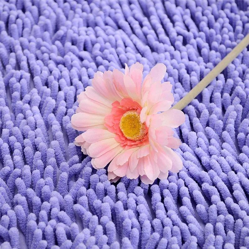 Obdélníková podlahová rohožka, 40X60cm, Měkká, Protiskluzová, Koupelna, Podlahová rohožka, Bariéra proti nečistotám