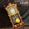 Non-Toxic 751Pcs Classic Retro Series Swing Clock Building Blocks With Pendulum Construction Brick Set Gift For Kids Adult