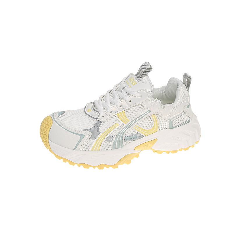 Dad shoes women's breathable summer and autumn new student thick-soled heightening women's casual sports shoes women's travel shoes