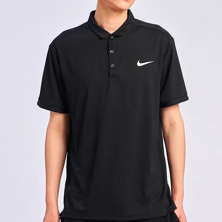 Nike Polo Shirts Men's Polo Collar Moderate Straight Fit (Unisex) Polo Shirts AQ5304 010