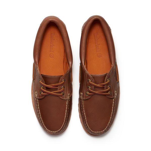 Timberland Handcrafted Slip-On Loafers Three Eye Boat Shoes Women Sneaker A2GNV-ETD
