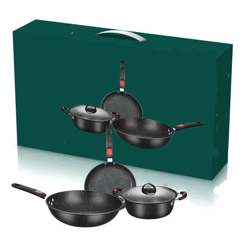 

Wutuoshi Non-stick Iron Cookware Set
