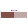 Retractable Side Awning 120*500 cm Brown