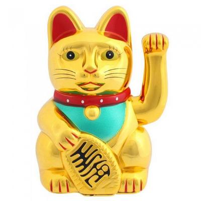 Something Different Gold Money Cat