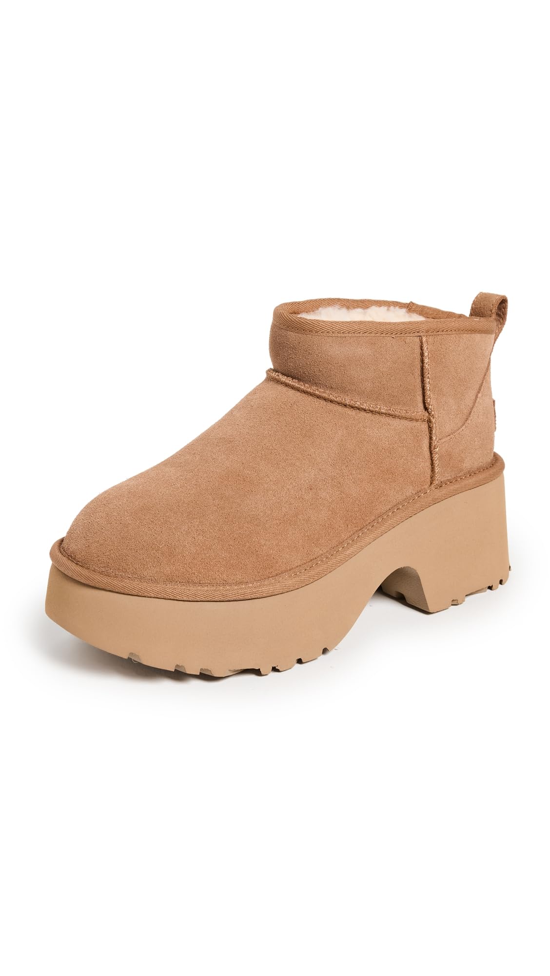 

Boots Shearling Boots CLASSIC ULTRA MINI NEW HEIGHTS Classic Ultra Mini New Heights 1158311 CHESTNUT cm [UGG] Women s 22.0