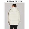 UR Women's Hooded Drawstring Down Jacket