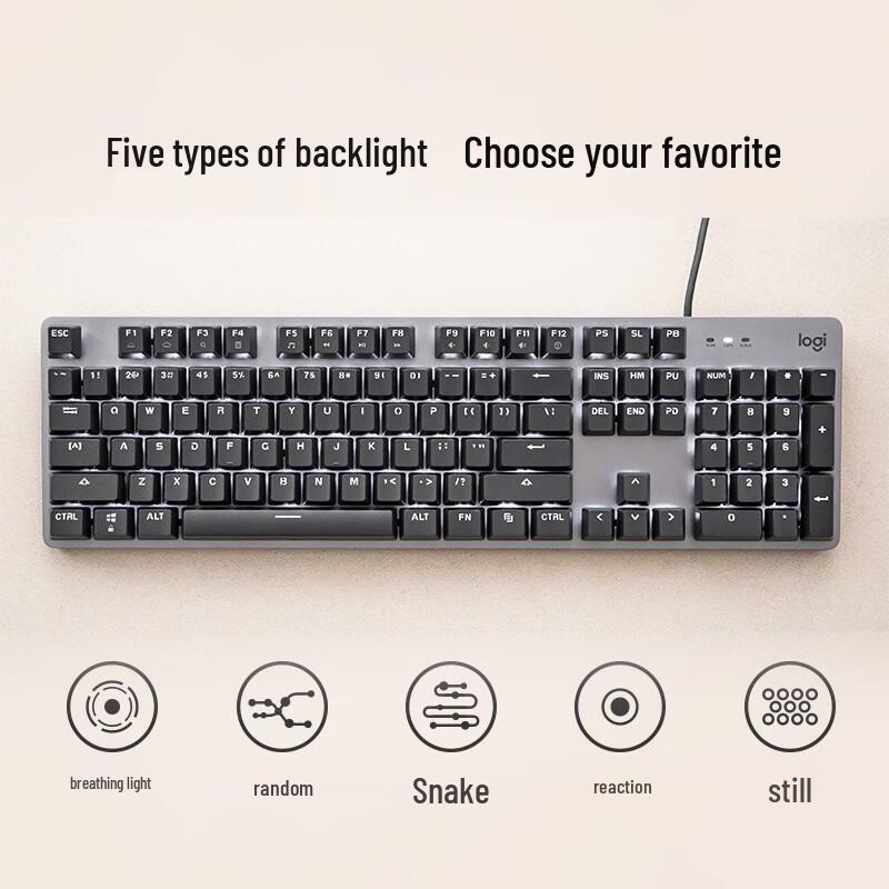 Logitech G K845 Mechanical Keyboard & G304 Wireless Mouse Combo