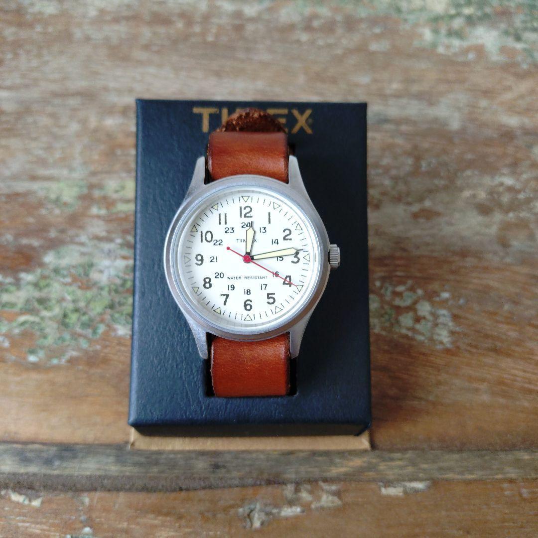 TIMEX J.Crew Custom Military Watch with Box Vintage