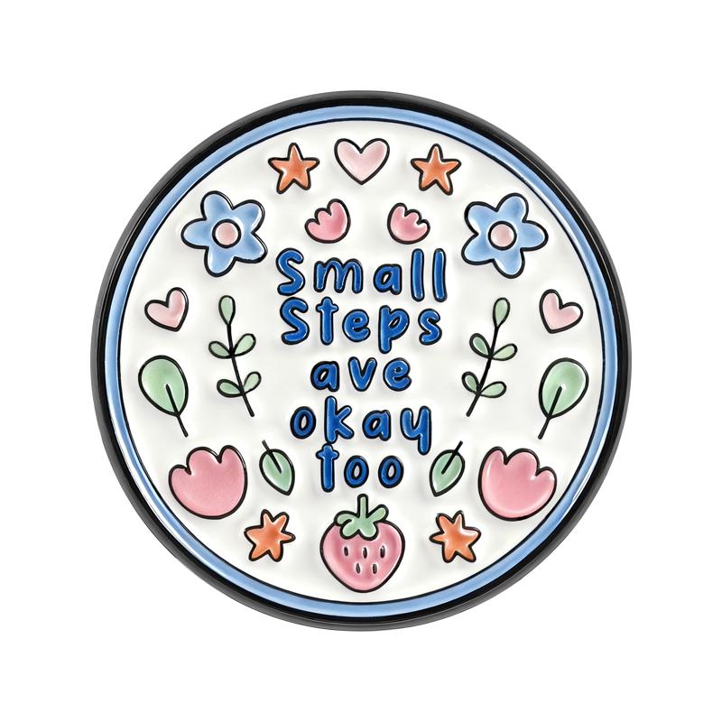 16Styles Humorous Quote Enamel Pins Set Whimsical Cartoon Plant Themed Brooches Versatile Lapel Badges Friends Jewelry Gifts