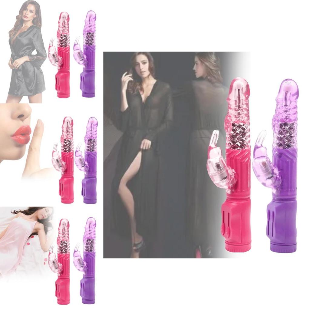 Vibrant Purple And Pink Electric Vibrator The Yutu Lover For Ultimate Pleasure And Stimulation
