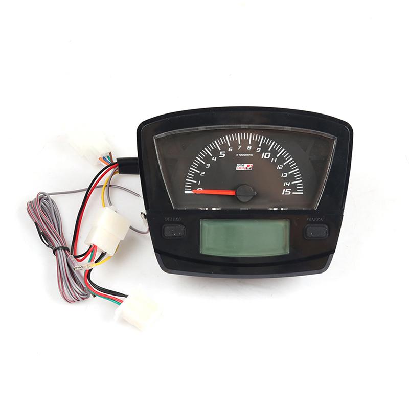 

Motorcycle Odometer Meter Digital LED Dream Motorcycle Modification Waterproof Odometer Tachometer for Honda EX5