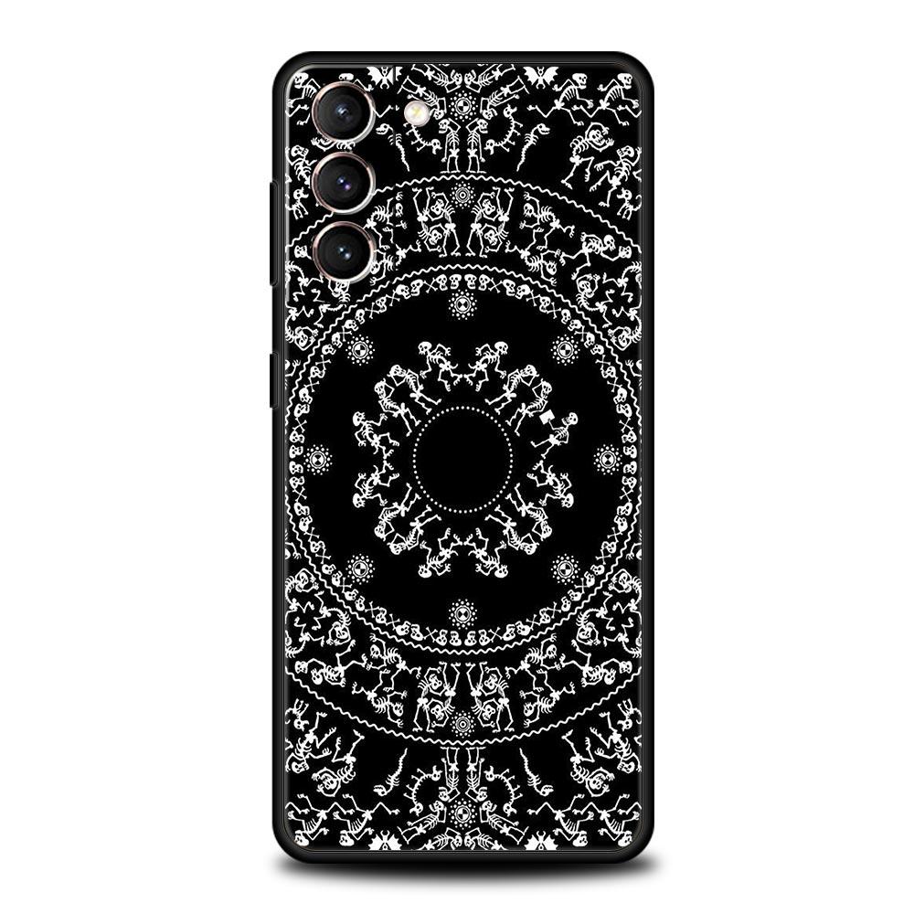 Skeleton Skull Phone Case for Samsung Galaxy S26 S25 S24 S23 S22 S20 S21 FE Ultra S25 Edge Plus 5G Soft TPU Cover Fundas Capas