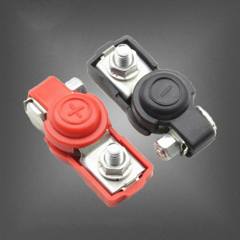 2 buc. Terminale profesionale pentru baterie auto Adaptor Terminal durabil de conectare a firului pentru sistemul electric auto